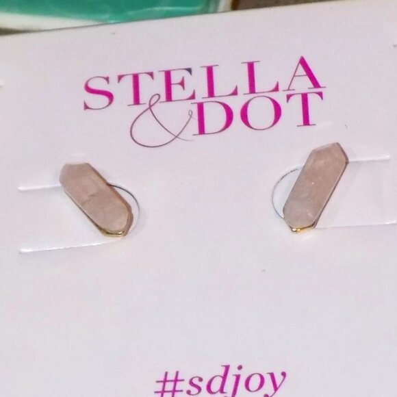 Lot of 6 New Stella & Dot Jewelry Bundle. Sterling Silver, Natural Stone, Rebel - Picture 9 of 16